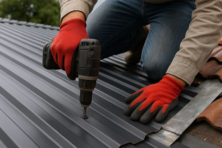 lindungi rumah dengan perbaikan atap yang tepat