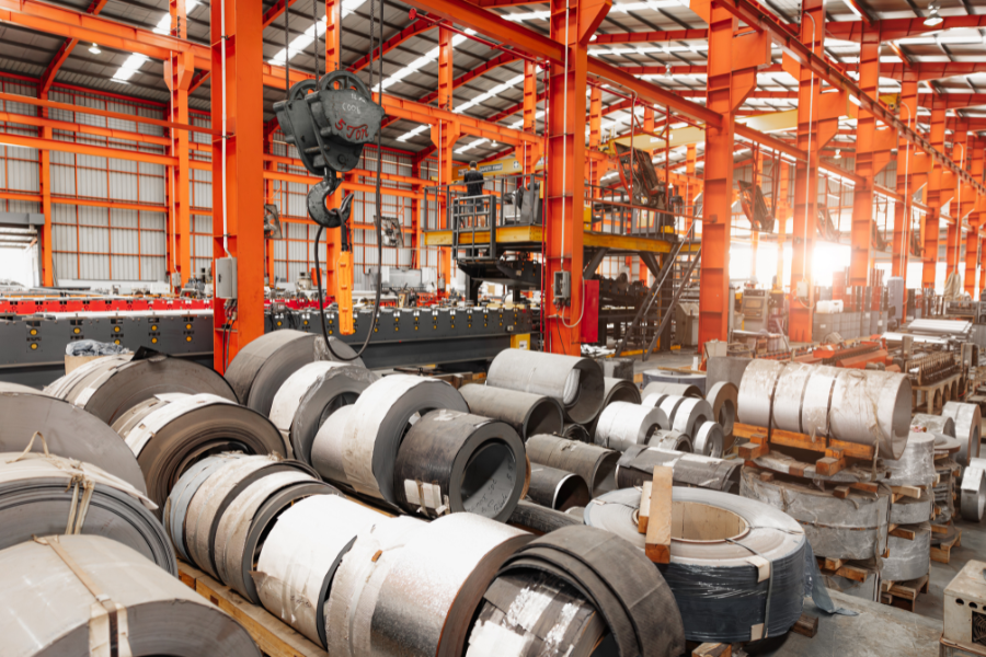 distributor logam untuk proyek besar